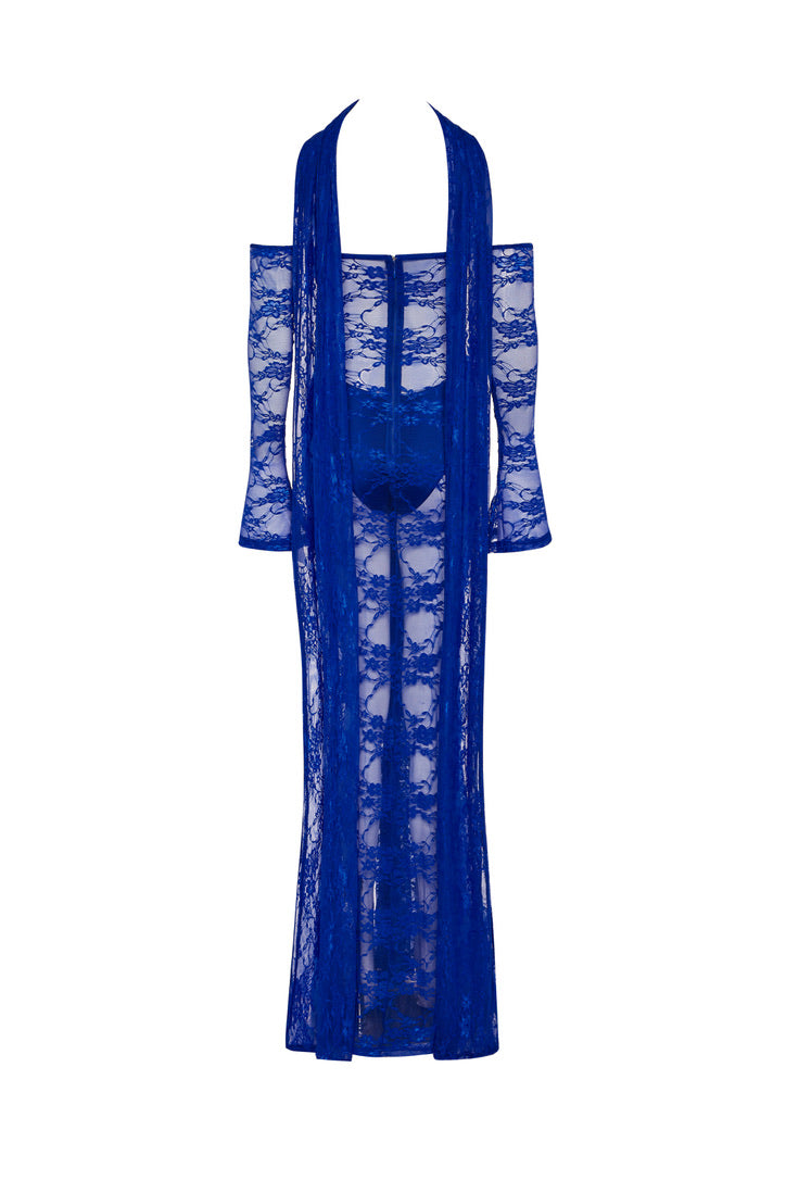 The Blue Lace Dress