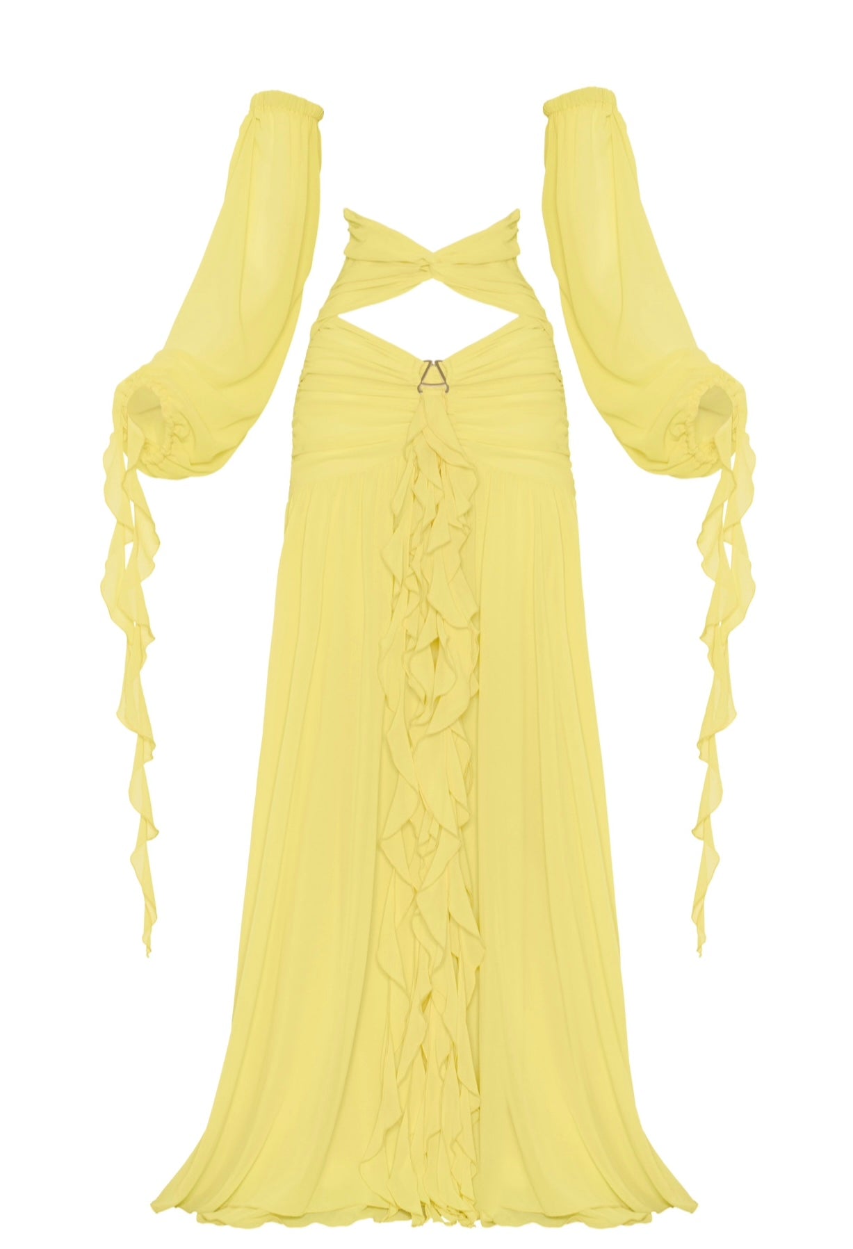 The Yellow Resort Skirt and Sleeves