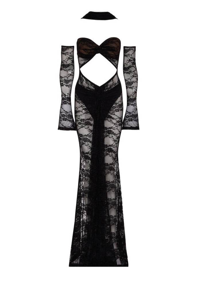 The Black Lace Dress
