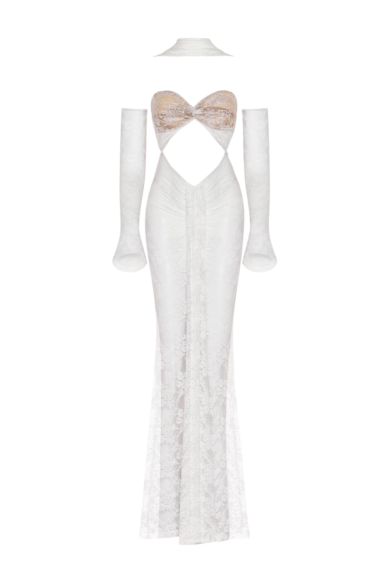 The White Lace Dress