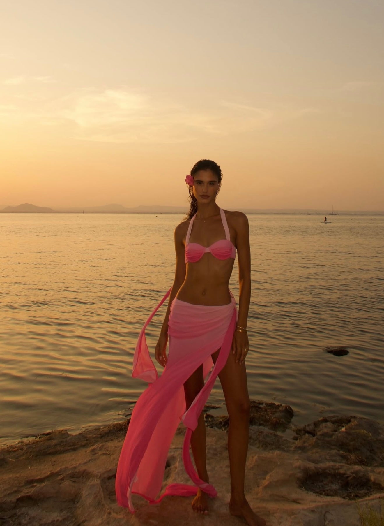 The Pink Ombre Resort Skirt