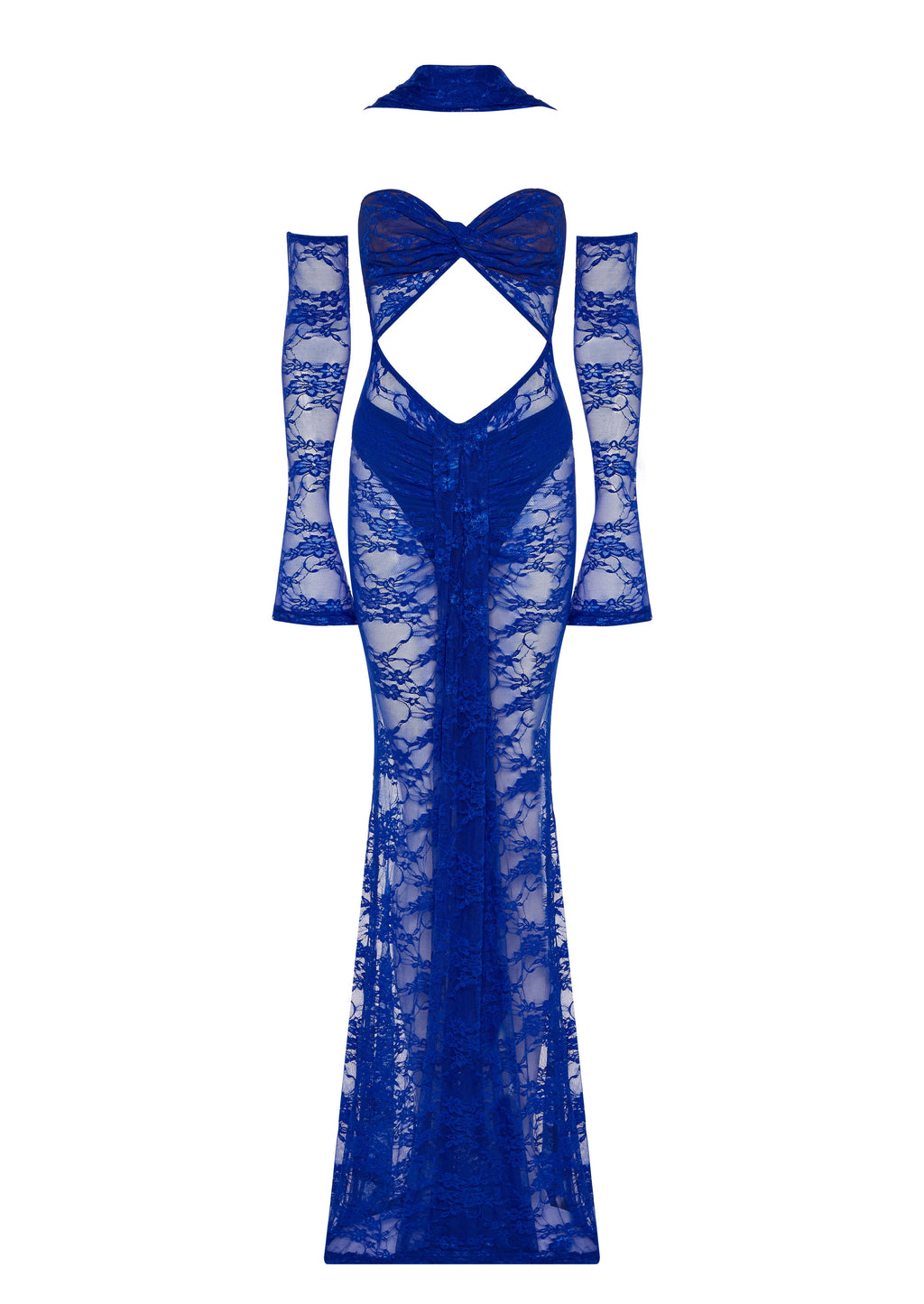 The Blue Lace Dress