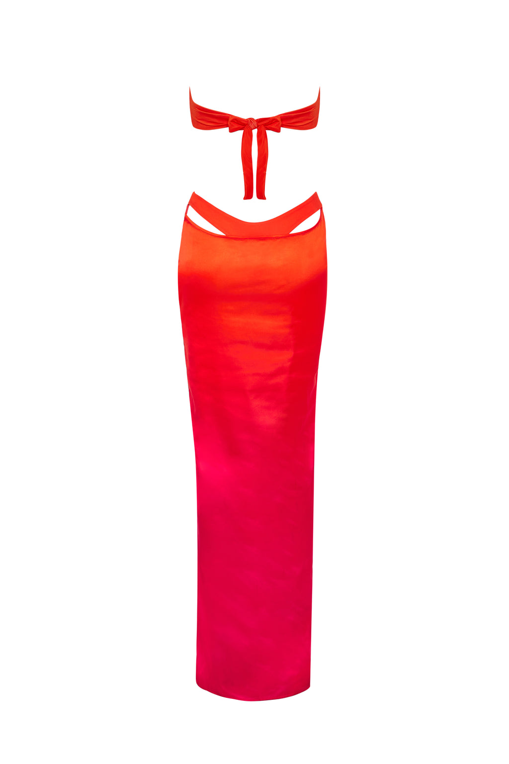 The Orange Ombre Resort Skirt